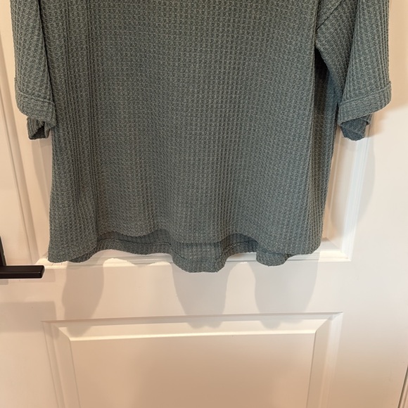 Relaxed Fit Waffle Shirt - Picture 5 of 6